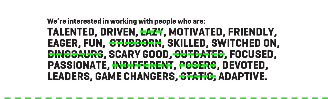JOB OPENINGS